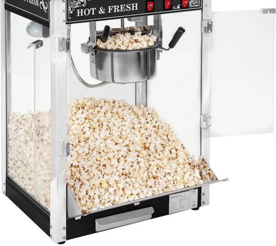 Professional Efficient Popcorn Machine Adjustable 230V 1.6KW Black
