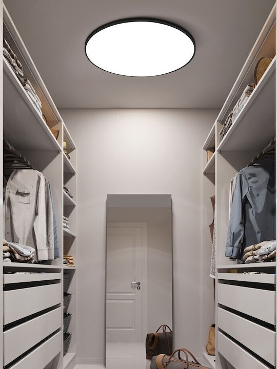 Round LED Panel 38W with Warm White Light 3000K