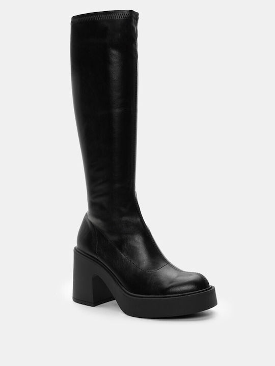 Luigi Women's Boots with High Heel Black