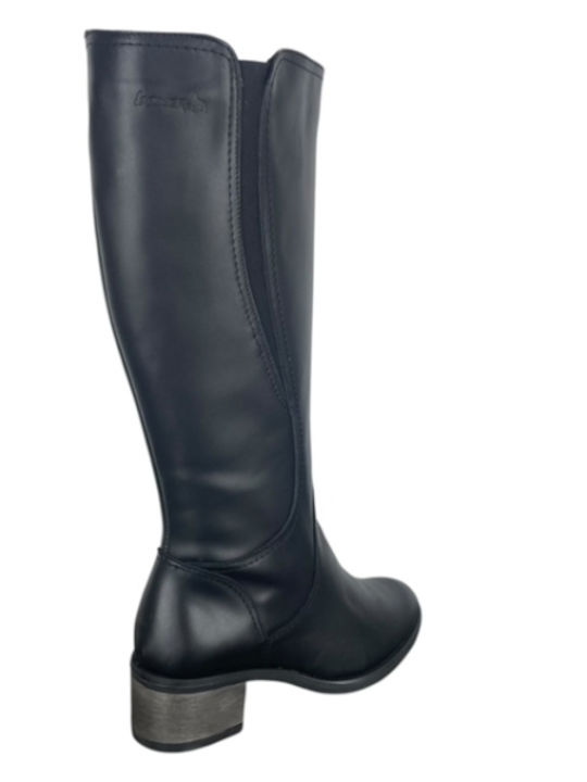 Anatomic Leather Women's Boots with Zipper Black