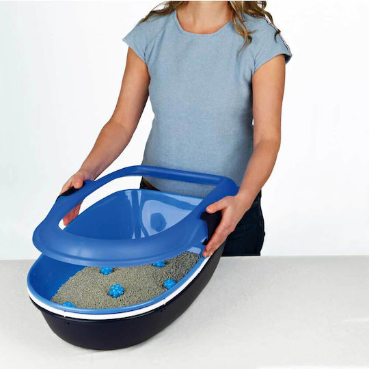 Trixie Berto Cat Basin Blue L39 x W22 x H59cm