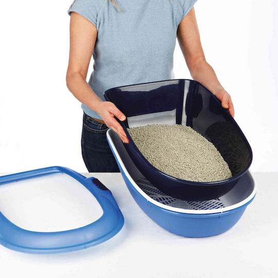 Trixie Berto Cat Basin Blue L39 x W22 x H59cm