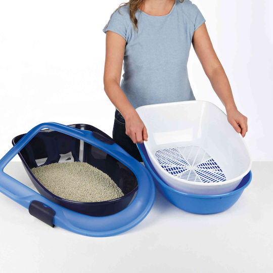 Trixie Berto Cat Basin Blue L39 x W22 x H59cm