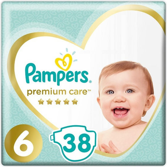 Pampers Πάνες με Αυτοκόλλητο Premium Care 1+1 No. 6 για 13+kg 76τμχ