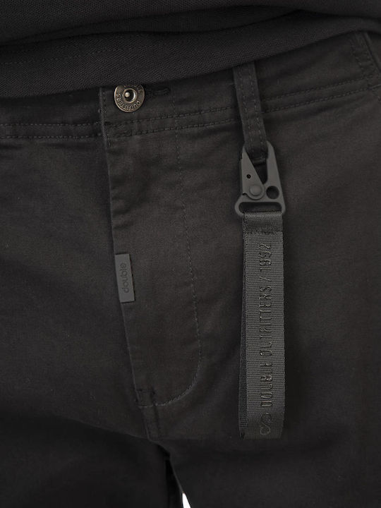 Trousers Cargo Elastic Black