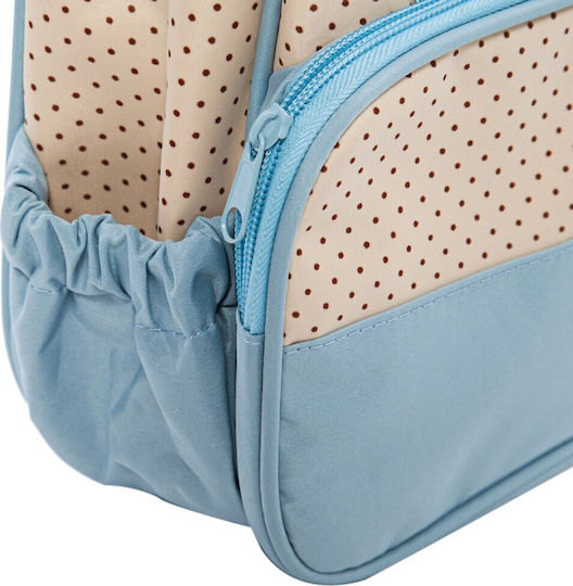 Beboulino Shoulder/Hand Diaper Bag Light Blue