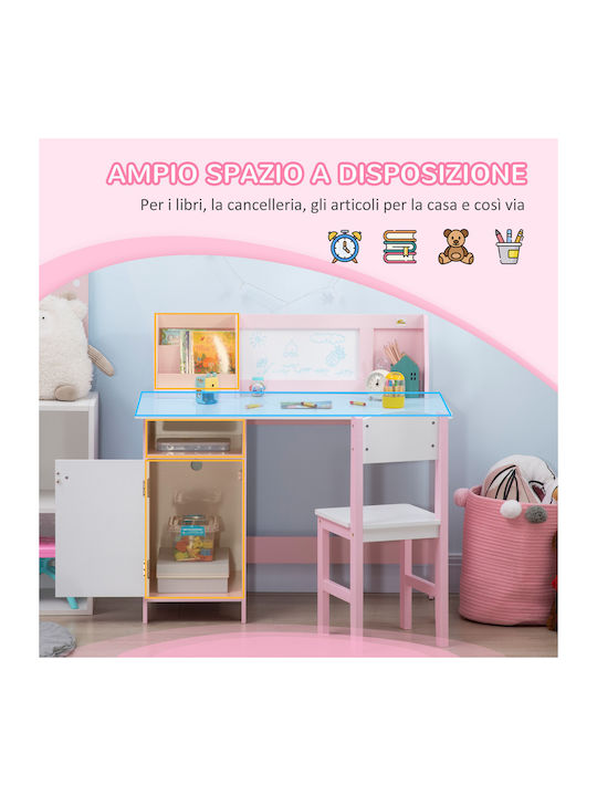 Παιδικό Γραφείο Ροζ 90x45x85cm Παιδικό Γραφείο Ροζ 90x45x85cm