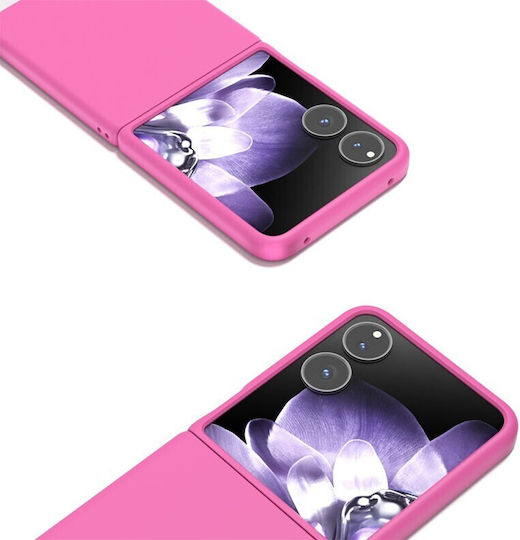 Skin Feel Book Πλαστικό Ροζ (Xiaomi Mix Flip)
