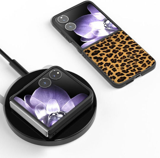 Leopard Pattern Buchen Sie Kunststoff Gold (Xiaomi Mix Flip)