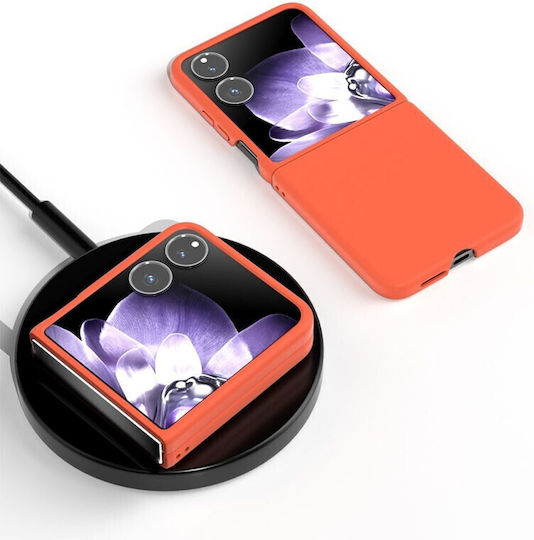 Skin Feel Buchen Sie Kunststoff Orange (Xiaomi Mix Flip)