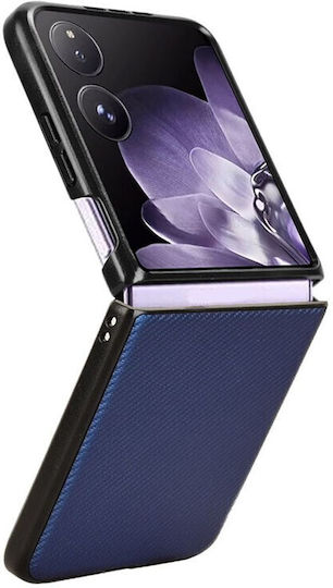 Carbon Fiber Book Πλαστικό Μπλε (Xiaomi Mix Flip)