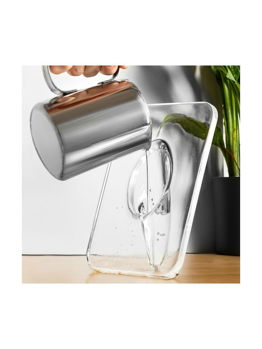 Gadget Master Vază Decorativă Plastic Transparent 15x5x20cm 1buc