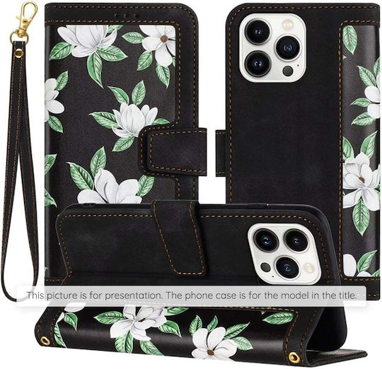 Techsuit Back Cover Σιλικόνης / Δερματίνης Μαύρο (Moto G55)