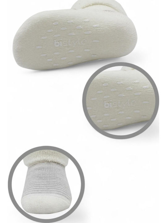 Biorganic Детски чорапи Неплъзгащи се Grey 2 Чифта