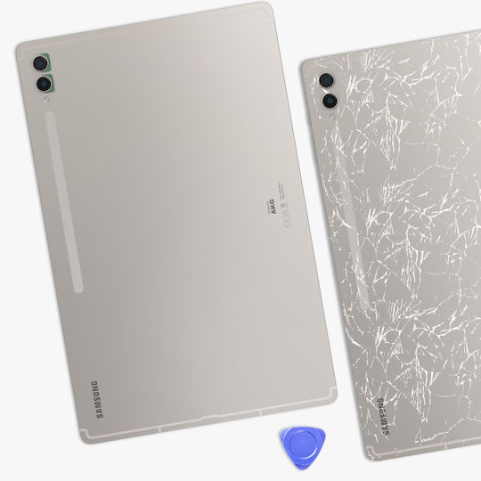 Capac Spate Samsung Tab S9 Ultra Original Service Pack Bej