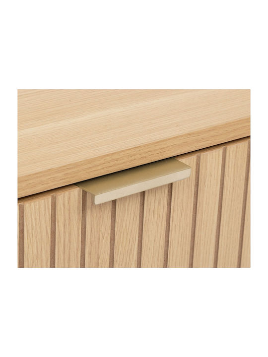 Nachttisch Tasso Beige 40x40x52.5cm