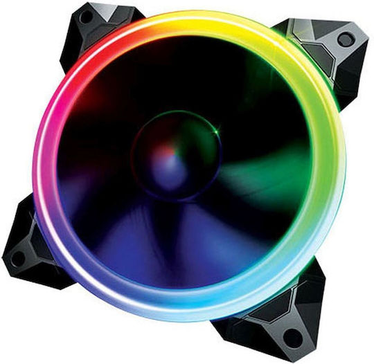 Armaggeddon Nimitz Loop Case Fan 120mm (1200rpm / 38cfm) με RGB Φωτισμό και Σύνδεση 6-Pin