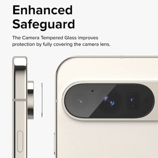 Ringke Protector Glass Protecție Cameră Film adeziv Transparent pentru Google Pixel 9 Pro XL