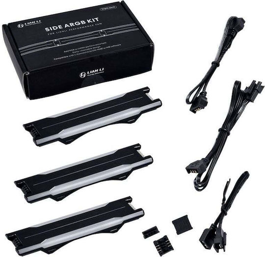 Lian Li Uni Fan P28 Lian Li UNI FAN P28 Side ARGB Strip, Triple Pack - black