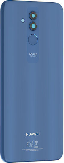 Clappio Ersatz-Rückfenster Huawei Mate 20 Lite Blau