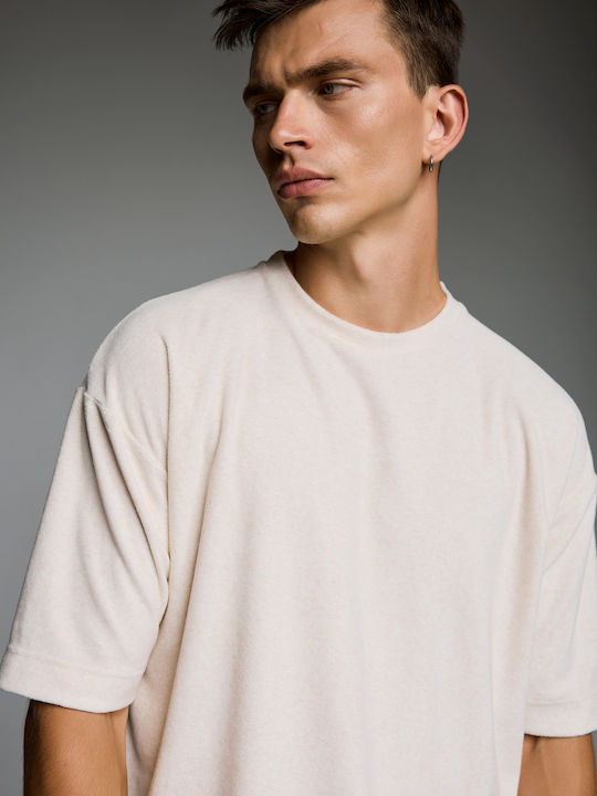 T-shirt Μπεζ
