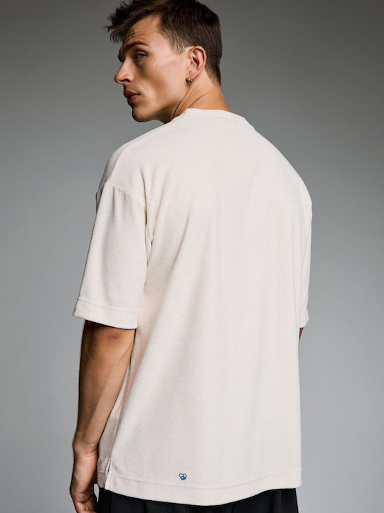 T-shirt Μπεζ