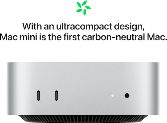 Apple Mac Mini (2024) (M4 10-core/16GB /10-Core GPU/256GB SSD/MacOS)