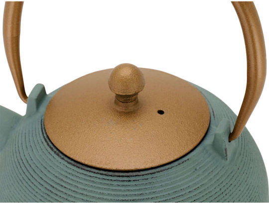 Bredemeijer Cast Iron Teapot Blue 1200ml