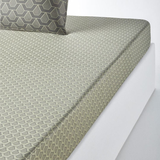 La Redoute Interieurs Doppelter 140x190cm mit Gummizug Gray La Redoute Interieurs Doppelter 140x190cm mit Gummizug Gray