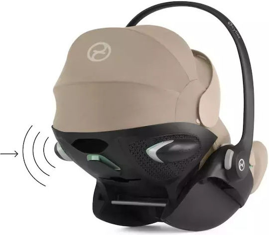 Cybex Cloud G Plus Καθισματάκι Αυτοκινήτου i-Size Almond Beige 0-13 kg