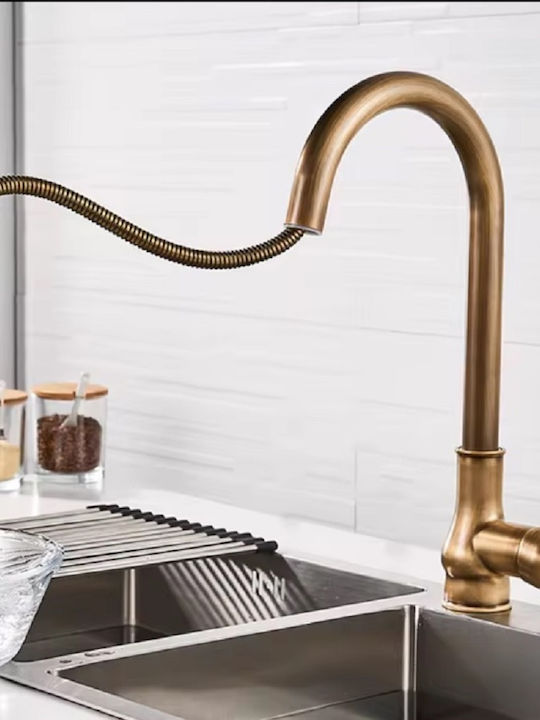 Kitchen Counter Bronze Kitchen Faucet