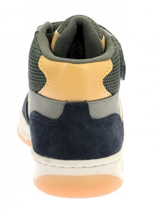 Kids Sneakers High Anatomic with Scratch Khaki