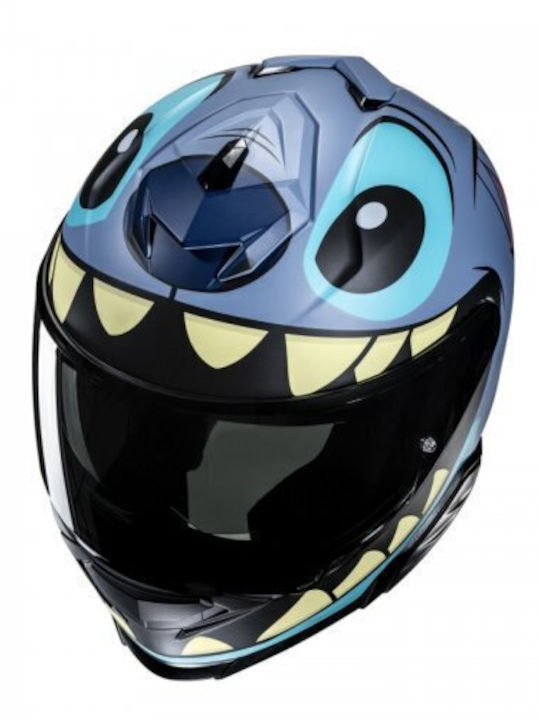 HJC i71 Stitch Disney Motorcycle Helmet Full Face ECE 22.06 1550gr with Pinlock and Sunvisor