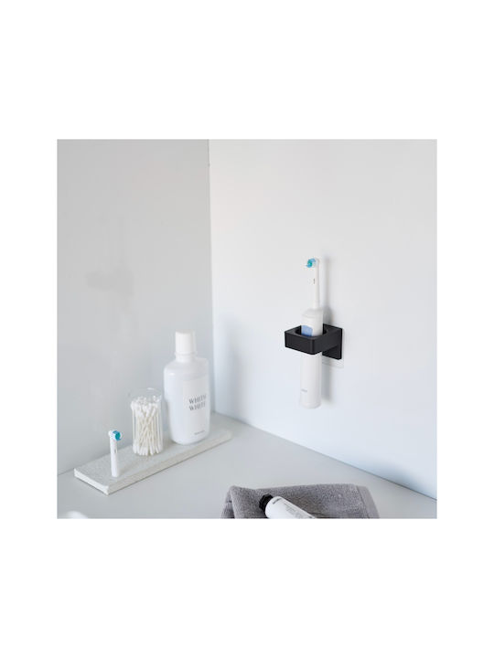 Yamazaki Single Wall-Mounted Bathroom Shelf Unit ​5.4x6.2cm Black