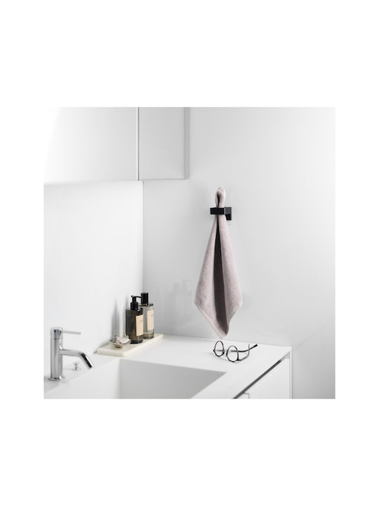 Yamazaki Single Wall-Mounted Bathroom Shelf Unit ​5.4x6.2cm Black