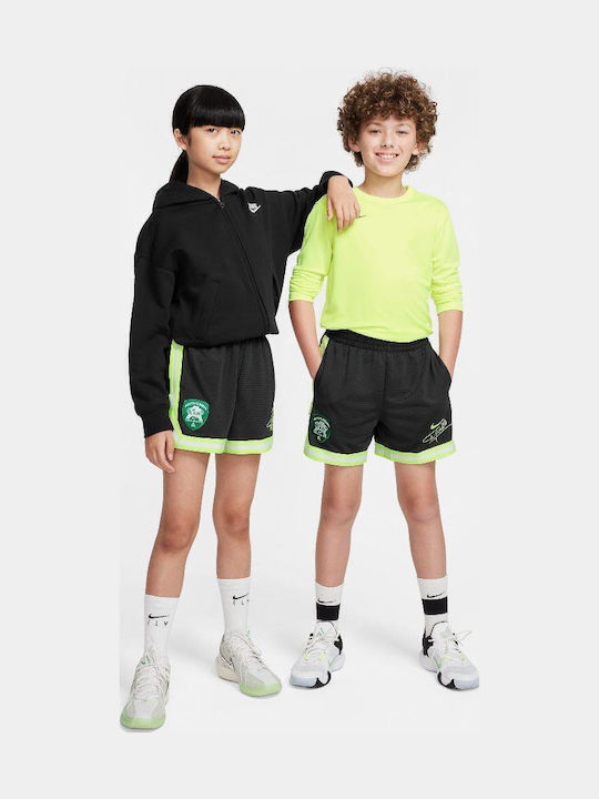 Αθλητικό Παιδικό Σορτς/Βερμούδα Dri-Fit Grey / Volt