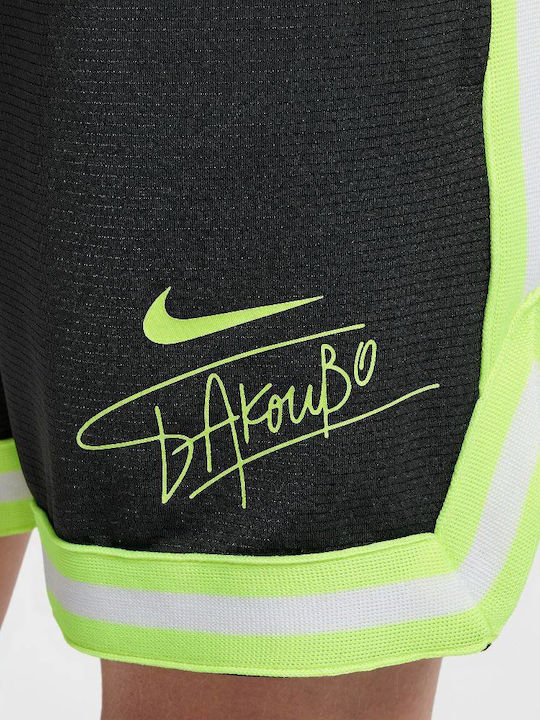 Αθλητικό Παιδικό Σορτς/Βερμούδα Dri-Fit Grey / Volt