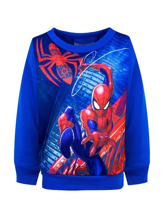 Spiderman Kinderhemd Langarm Rot