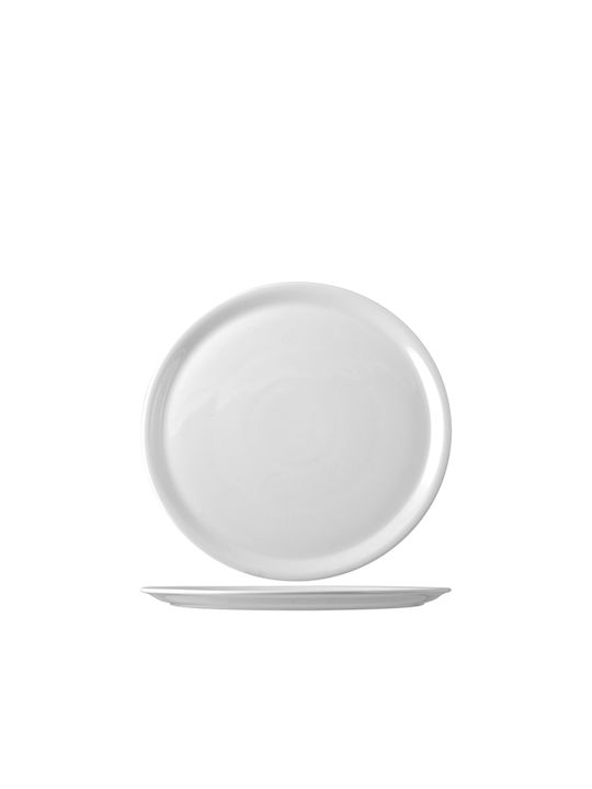 Napoli Pizza Plate 33 Cm Porcelain White