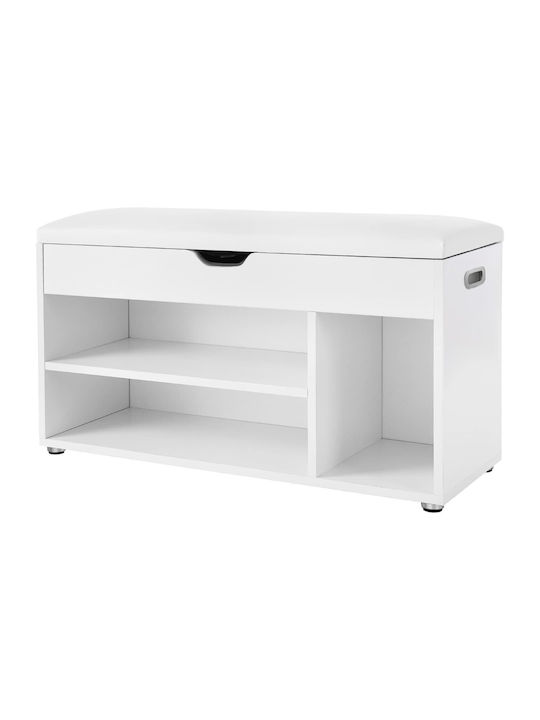 Entry Furniture with Shoe Rack & Bench 30x80x44cm