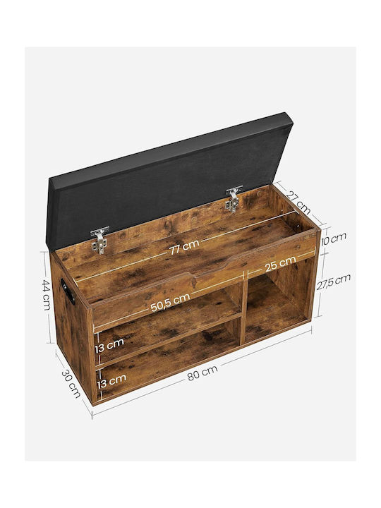 Mobilier de Intrare cu Dulap pentru Pantofi & Bancă 30x80x44cm
