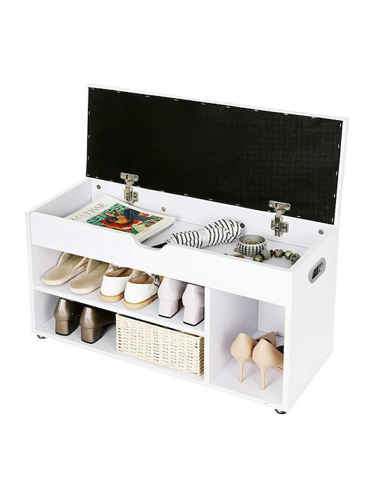 Entry Furniture with Shoe Rack & Bench 30x80x44cm