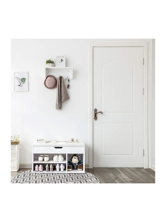 Entry Furniture with Shoe Rack & Bench 30x80x44cm