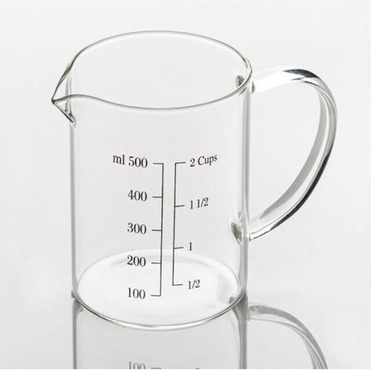 Borosilikatglas Messbecher 500 Ml Transparent