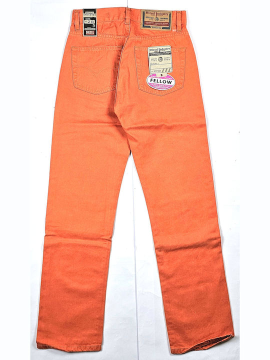 Fellow Дамско Текстил Панталон Orange/Beige