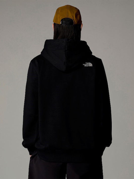 Sweatshirt with Hood Black