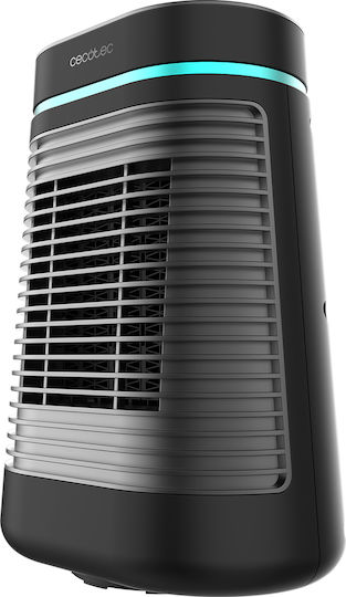 Cecotec Ceramic Fan Heater Room Floor Black 1500W