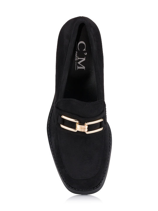 Suede Γόβες Μαύρες