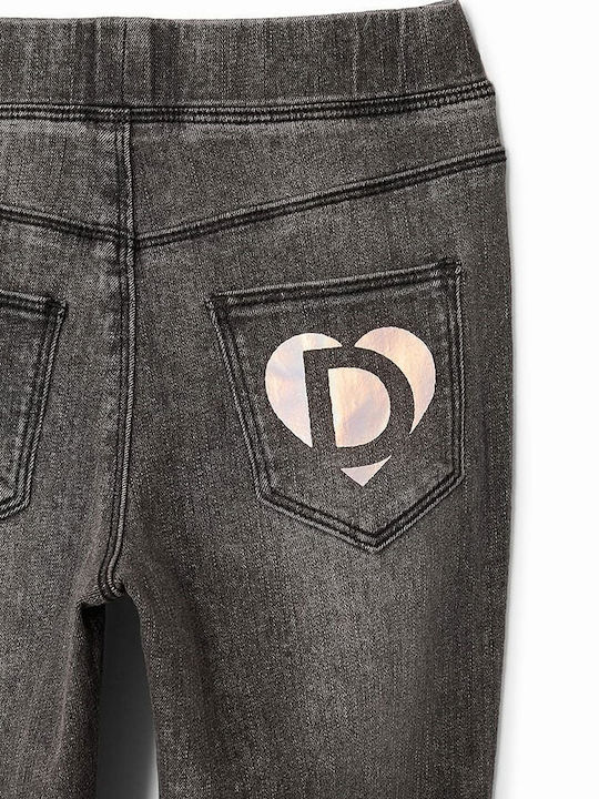 Kids Legging Long Dark grey Dama