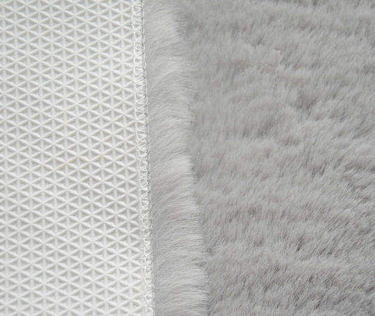 Newplan Puffy Fc6 Rutschfest Pelzige Light Grey Newplan Puffy Fc6 Rutschfest Pelzige Light Grey